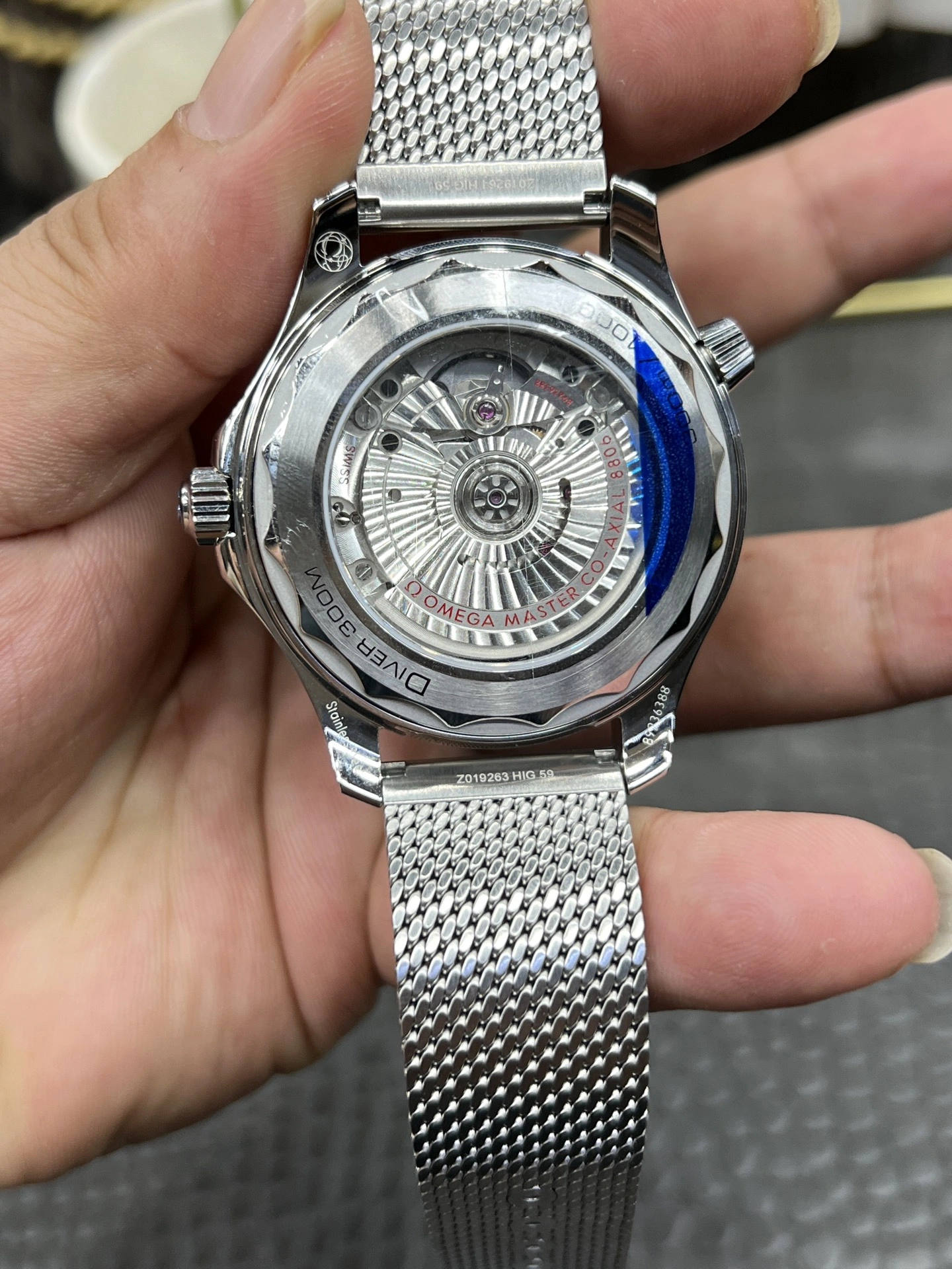 CBD Factory Omega Seamaster Diver 300M 42mm James Bond 60th Anniversary Mesh Bracelet (210.30.42.20.06.002) 1:1 Super Clone – DD8806 Movement SmoothTexture 227